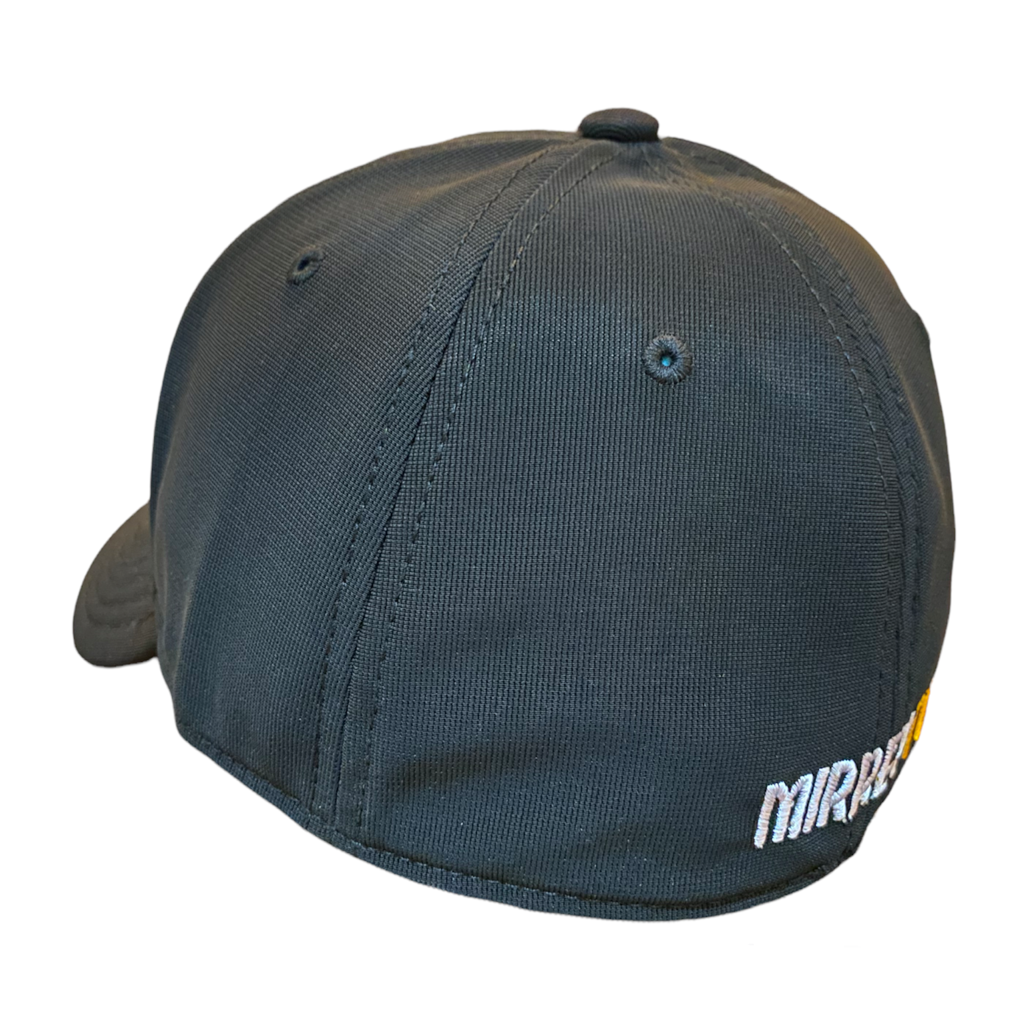GORRA CLASICA NEGRA CON BORDADO AMARILLO